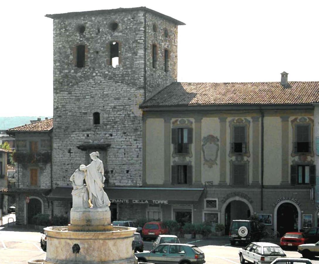 Albergo Della Torre Dal 1891 Trescore Balneario Exteriör bild